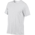 thumbnail image 4 of Gildan - Camiseta deportiva transpirable de manga corta para hombre - 100% poliéster (Blanco), 4 of 4