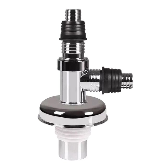 Laundry Adapter Pipe Washing Machine Connector Hose Splitter Water Drain Home