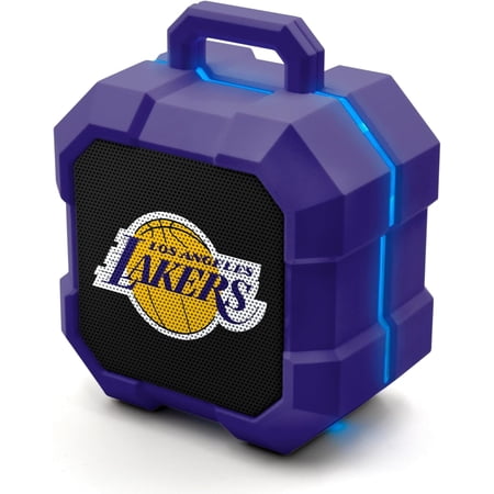 SOAR NBA Shockbox LED Wireless Bluetooth Speaker – Los Angeles Lakers SOAR NBA Shockbox LED Wireless Bluetooth Speaker – Los Angeles Lakers