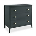 thumbnail image 4 of Delta Children Casey 3 Drawer Dresser, Charcoal Grey/Natural, 4 of 14