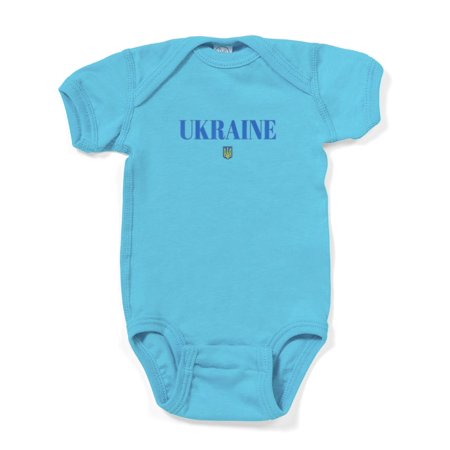 

CafePress - Ukraine Flag Men Women Kids Ukraine Body Suit - Cute Infant Bodysuit Baby Romper