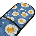 thumbnail image 4 of Yayeee Double Oven Mitt Kitchen Heat Resistant Baking 35" x7" Quilted Glove, Cute Fried Eggs, 4 of 6