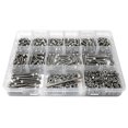thumbnail image 3 of Iexcell 660 piezas M4 x 5/6/8/10/12/14/16/18/20/25/30 Acero inoxidable 304 Tornillos de cabeza hueca hexagonal Pernos Tuercas Arandelas Kit surtido, 3 of 5
