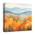 thumbnail image 2 of Creative Products Fall Forest Landscape 16 x 16 Canvas Wall Art, 2 of 5