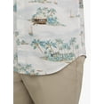 thumbnail image 2 of Chaps Men's and Big Men's Linen-Blend Print Woven Shirt, Sizes S-3XL, 2 of 6