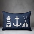 thumbnail image 3 of Creative Products Coastal Icons Navy 14x20 Spun Poly Pillow, 3 of 3