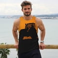 thumbnail image 6 of Uemuo tractor cultivating the land Pattern Men's Muscle Shirts Sleeveless Dry Fit Gym Workout Tank Top Lightweight Sports Tank Top Beach Tank Top, Loose-fit Sleeveless Shirt-Medium, 6 of 7
