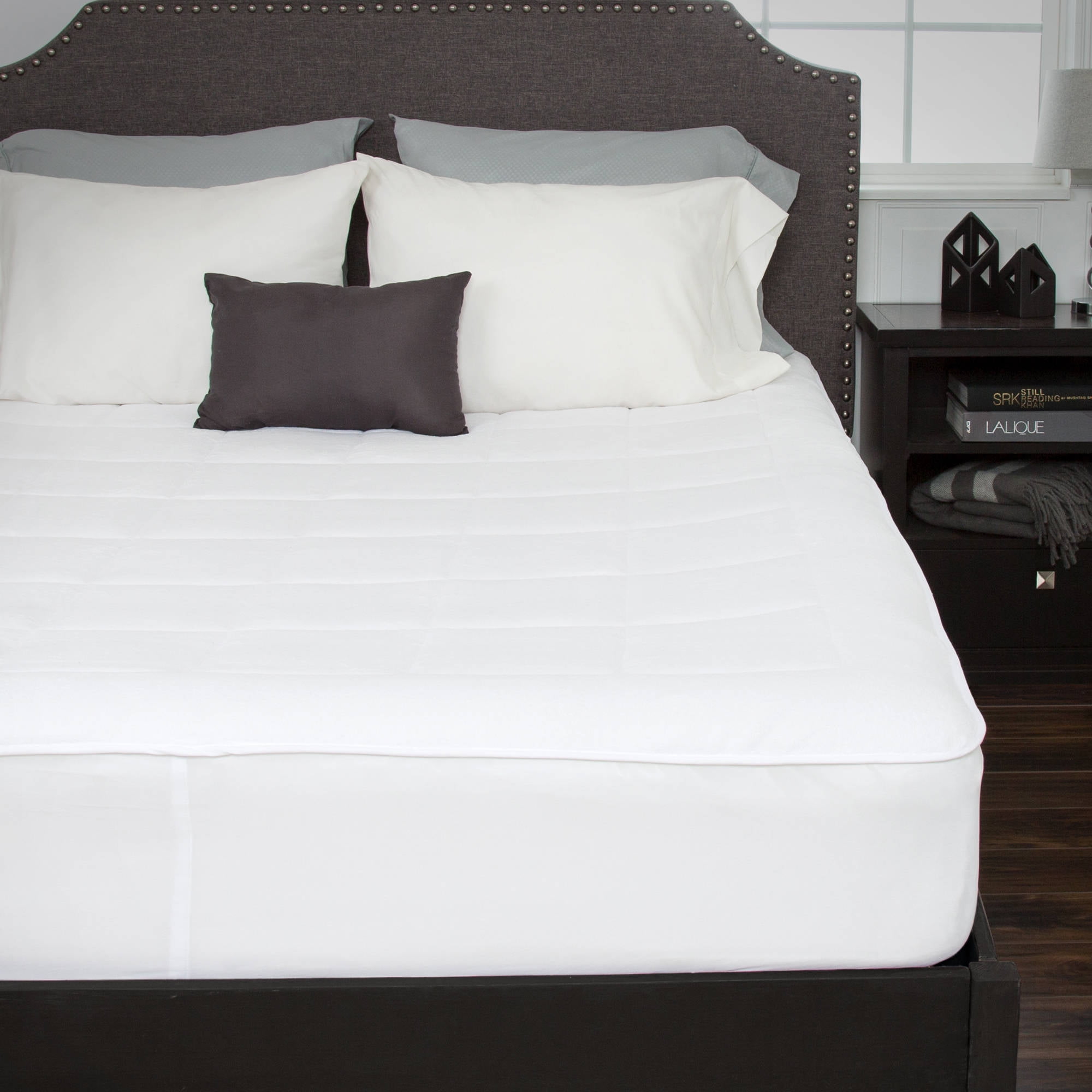 Somerset Home Down Alternative Mattress Pad with Fitted Skirt