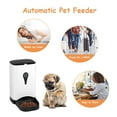 thumbnail image 4 of Gymax Automatic Pet Feeder for Dog Cat Food Dispenser Voice Recorder Timer Programable, 4 of 10