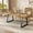 Brown & Black, variant on Tribesigns 63" Solid Wood Dining Table for 4-6 People, Industrial Rectangular Kitchen Table with Heavy-Duty Metal Legs