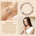 thumbnail image 3 of Top-kevin Cross Beaded Bracelets for Women, Inspirational Natural Heart Religious Bracelets for Women, Birthday Christian Gifts for Women on Thanksgiving Christmas Gifts, 3 of 18