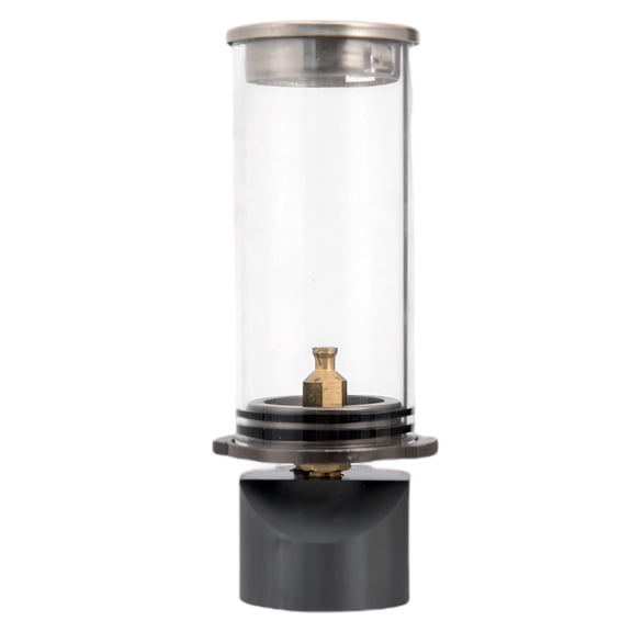 Camping Gas Lamp, Adjustable Brightness, Portable Outdoor Camping Lights, Metal Glass Tent Light for Fishing, Hiking, Mountaineering, Gas Lantern 4.1 x 1.5 in / 10.3 x 3.9 cm