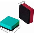 thumbnail image 2 of shiyou-32 Pack 8 Color Magnetic Dry Eraser White Board Erase Chalkboard Bulk Mini Whiteboard Cleaner for Kids Students Teachers at Classroom Office Home Classroom School, 2 of 4