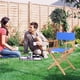 thumbnail image 5 of Fundas para muebles Bearachild Protector de taburete plegable azul+blanco, 5 of 6