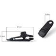 thumbnail image 5 of Paquete de 10 clips para lona para tienda de campaña y toldo con abrazadera de plástico instantánea para lonas, camping, caravana, cobertizo, negro, 5 of 5
