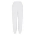 thumbnail image 4 of Diufon Women's Wide Leg Sweatpants Elastic High Waisted Baggy Pants Oversized Plush Athletic Joggers Pants, 4 of 6