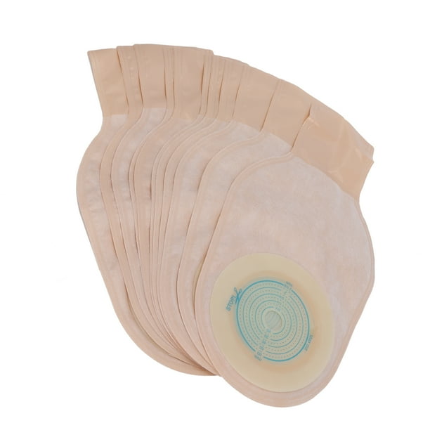 Ileostomy Stoma Care Bag, Made Of Film Plastic And Silicone Colostomy