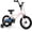 Pink, variant on OLAKIDS Kids Bike, 12 14 16 18 Inch Toddlers Bike with Training Wheels Safety Bell Adjustable Seat and Handlebar Handbrake and Coaster Brake, Children's Bicycle for Boys Girls