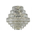 thumbnail image 2 of Elegant Furniture Maxime 30 light Chrome Chandelier Clear Royal Cut Crystal, 2 of 2