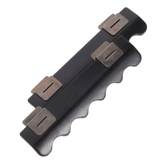 NICEXMAS Hair Dryer Comb Attachment Concentrator Nozzle 2pcs Plastic Black
