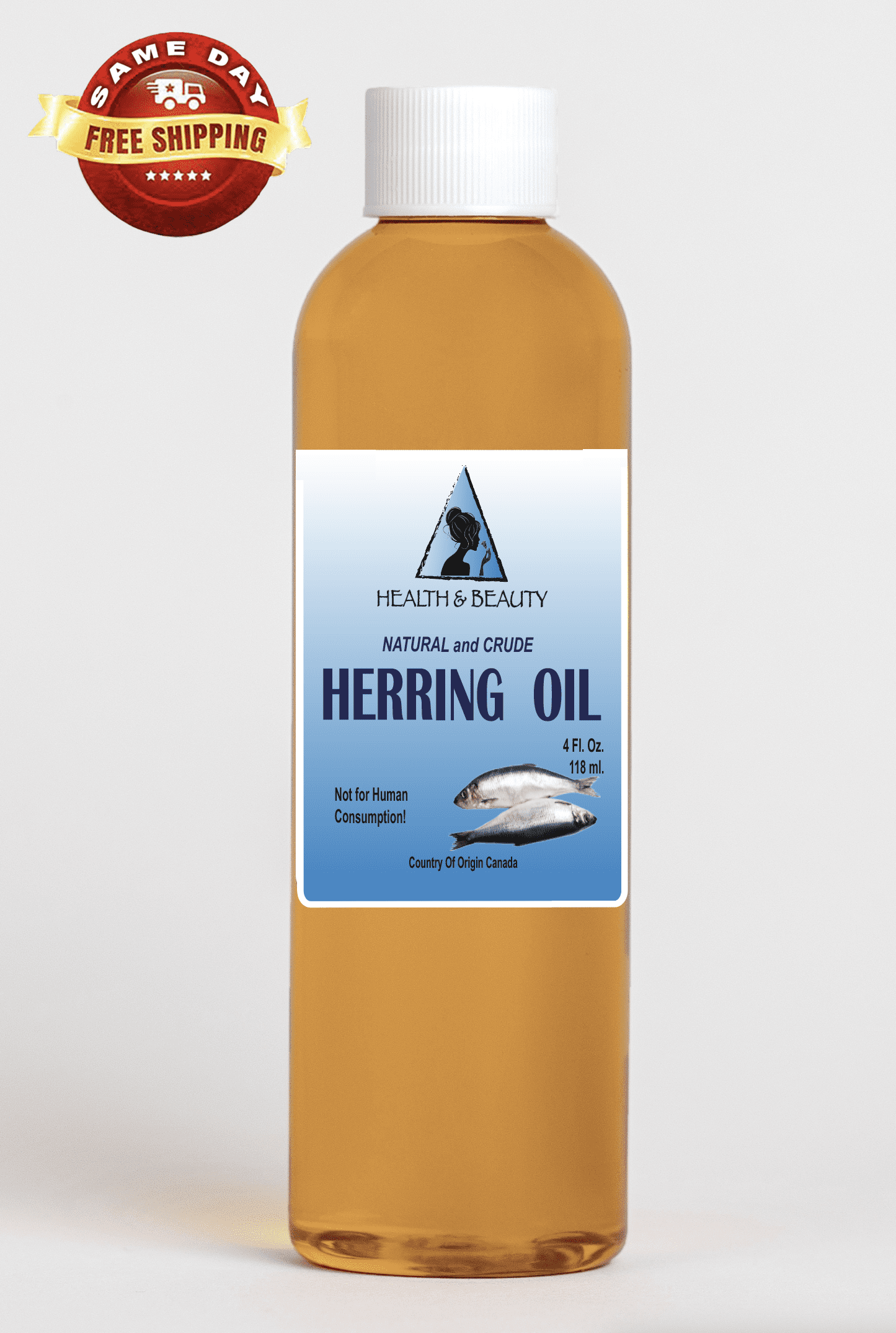 Herring oil crude natural fishing scent attractant by h&b oils center 4