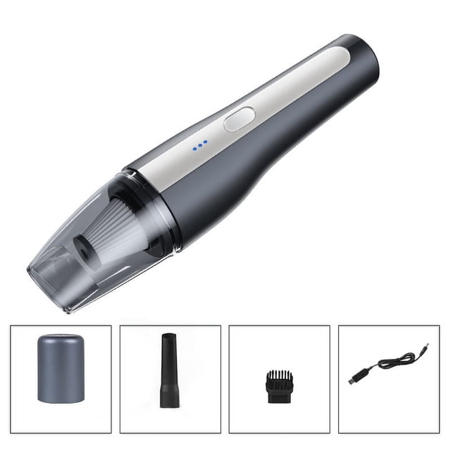 Aspirador de Coche YONGSHENG Aspirador de Mano Inalámbrico 8000PA Mini Portátil 120 W con Batería Recargable de 4000 mAh