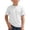 White, variant on SGMVNU Boys Summer Casual Short Sleeve Knit T-Shirt Comfortable Round Neck Tops Tee Kids Fashion Comfort Breathable Comfort Streetwear Navy 6-7 Years