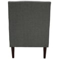 thumbnail image 3 of Fox Hill Trading Emma Lounge Chair, Gray, 3 of 6
