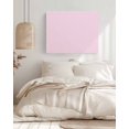 thumbnail image 3 of Pure Pink Wall Art for Living Room, Canvas Picture Wall Decor for Bathroom Bedroom, Simple Solid Color Painting Artwork for Office Kitchen Hallway Dining Room Home Decorations 16"x20", 3 of 8