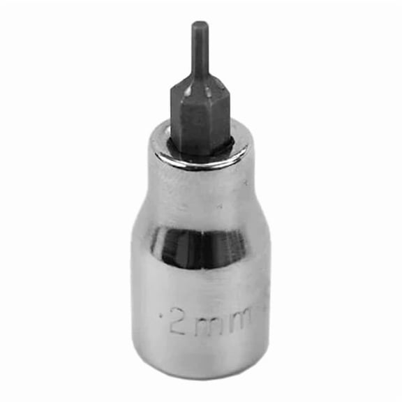 Sk Professional Tools 3/8 in Drive Hex Socket Bit Metric 2 mm Tip, 3 in L 41400