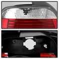 thumbnail image 3 of Xtune Bmw E39 5-Series 97-00 Tail Light Red Clear ALT-CI-BE3997-RC, 3 of 5