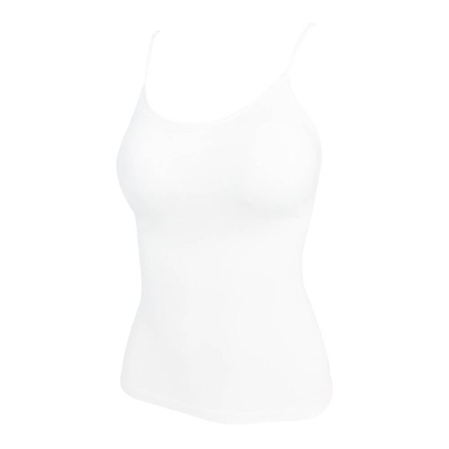 Camiseta Faja Secret Treasures Talla G sin Costuras Blanco