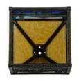 thumbnail image 3 of Meyda 147736 9 in. Square Deer Lodge Shade, Ba & Na & Eb Craftsman Brown Highlighted, 3 of 3