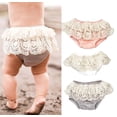 thumbnail image 3 of stylesilove Baby Girls Crochet Fringed Cotton Bloomers (90/9-12 Months, Grey), 3 of 4