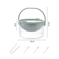 thumbnail image 3 of TIELUTT Multifunctional Fruit and Vegetable Storage for Refrigerator Camping Bags for Food Fridge Fruit Storage Containers Silicone Kneading Dough Bag Large Vegetable Bags for Refrigerator Last Longe, 3 of 8