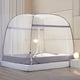 thumbnail image 1 of Mosquitera de yurta mongola, mosquitera transpirable para cama con dosel, para bebés y adultos, 1 of 7