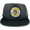 Black, variant on Skull and Roses Adjustable Hat - Black