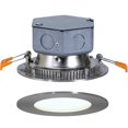 thumbnail image 4 of Hamilton Hills Round Flush Mount Recessed Led Light Thin Ceiling Cans Lighting, 4 of 7