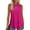 Pink, variant on Bovemsi High Neck Tank Tops for Women Loose Fit Sleeveless Top Summer Clothes Womens Tunic Tops To Wear with Leggings, Multi-Color Women's Summer Tank Tops, XL