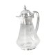 thumbnail image 5 of Jarra de cristal estilo Oriente Medio, jarra de agua de cristal con boquilla, tetera de lujo de 1,8 L. Plata, 5 of 9