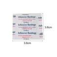 thumbnail image 5 of 50Pcs/Set Band Aids Waterproof Hypoallergenic Ultra Thin Bandages First Aid Medical Wound Plaster Emergency Kits for Adult, 5 of 7
