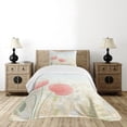 thumbnail image 4 of Ambesonne Pastel Quilted Bedspread Set 2 Pcs, Wild Poppy Blooms Rural, Twin Size, Multicolor, 4 of 5