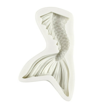

Mermaid Tail Shaped DIY Silicone Material Molds Chocolate Molds Fondant Moulds