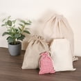 thumbnail image 6 of REGALWOVEN 5.5 x 3.94 inch Coin Sacks Bag, Bank Deposit Change Transit Bags with Drawstring Gray 10 Pcs, 6 of 7