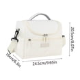 thumbnail image 2 of Insulated Lunch Bag, Large Cooler Tote with Shoulder Strap, Leakproof Thermal Lunch Box for Work, Picnic, Camping, and Travel, 2 of 5