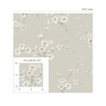 thumbnail image 4 of Seabrook Designs Pavestone & Pink Mist Blossoming Branches Prepasted Wallpaper - 20.5 in. W x 33 ft. Roll, 4 of 7
