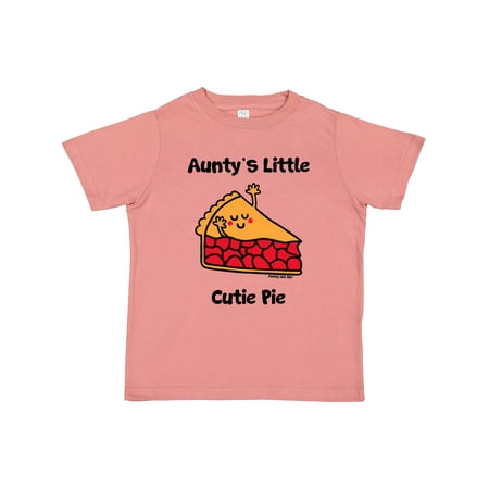 

Inktastic Aunty s Little Cutie Pie Boys or Girls Toddler T-Shirt
