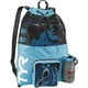 thumbnail image 1 of Mochila malla natación, gimnasio y entrenamiento TYR, azul, 40000ml, 1 of 3