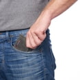thumbnail image 6 of Alpine Swiss Men RFID Safe Minimalist Front Pocket Wallet Leather Thin Card Case, 6 of 7