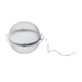 thumbnail image 3 of Mohdy Bulk Tea Infuser， Multi-Purpose Bulk Tea Filter， Stainless Tea Infuser with Mesh Tea Strainers with Chain Set of 2, 3 of 3